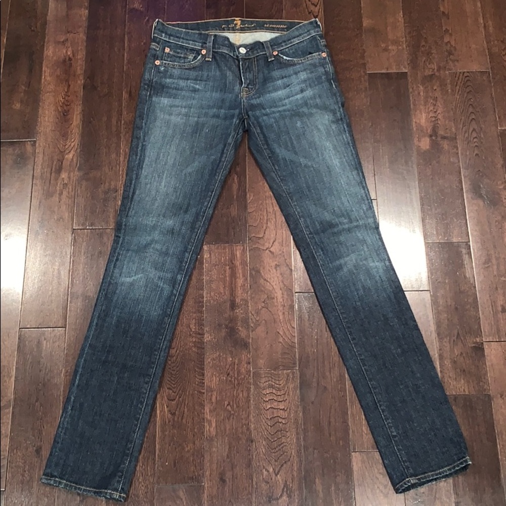 7 For All Mankind Roxanne Straight Leg Jeans